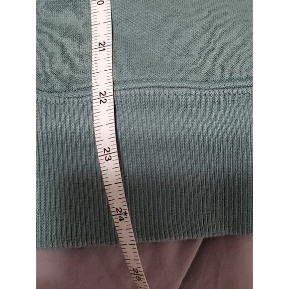 The North Face Pullover Hoodie Women S Green Logo Outdoor Casual Sweatshirt - Picture 6 of 11